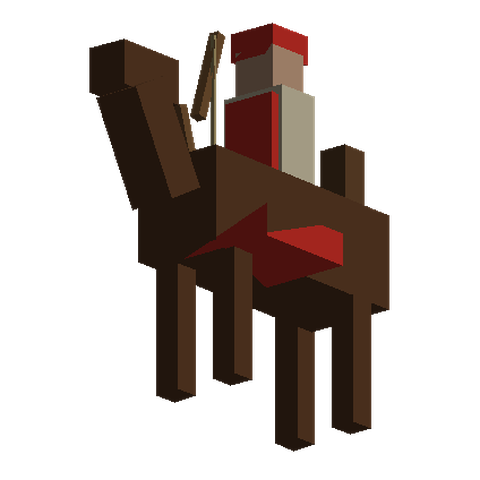 Horse Archers, red army