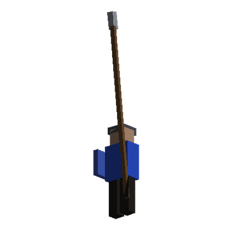 Spearmen, blue army