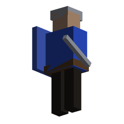 Swordsmen, blue army